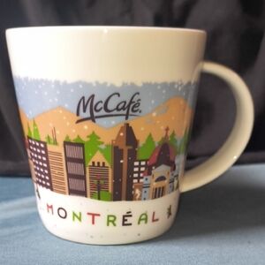 McCafé McDonalds Montréal city-themed Limited Edition Coffee Mug